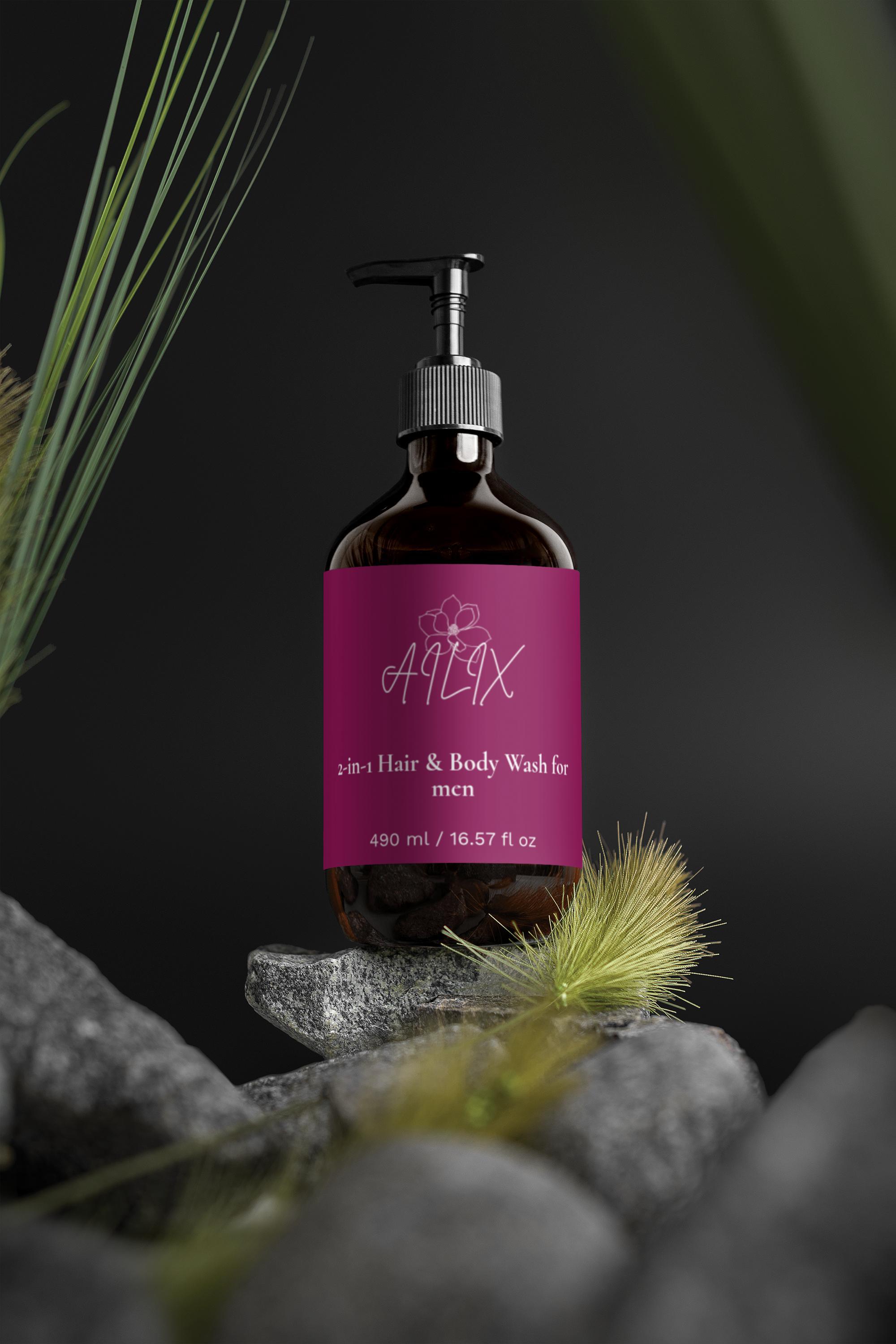 2-in-1 Hair & Body Wash for men