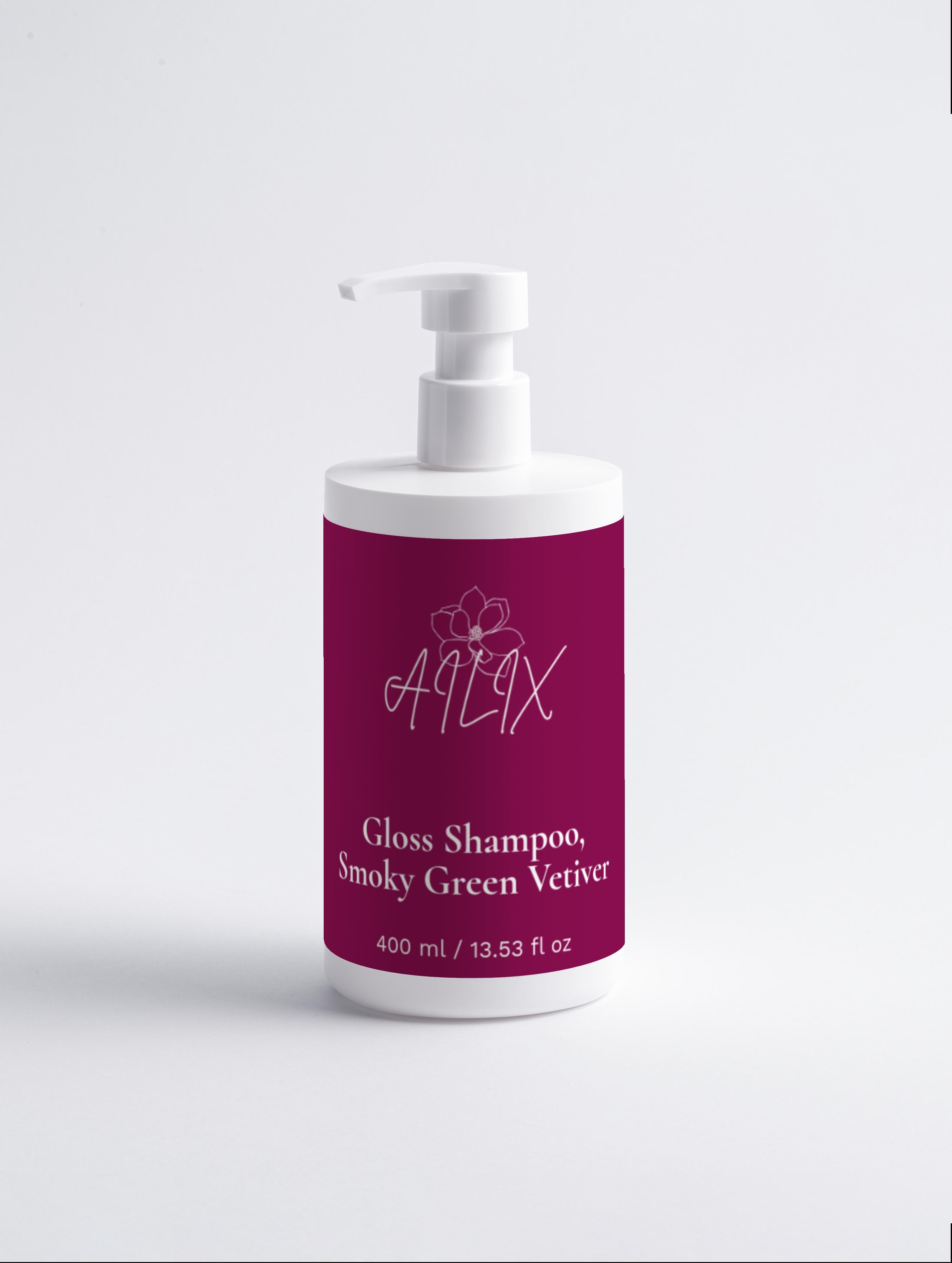 Gloss Shampoo, Smoky Green Vetiver