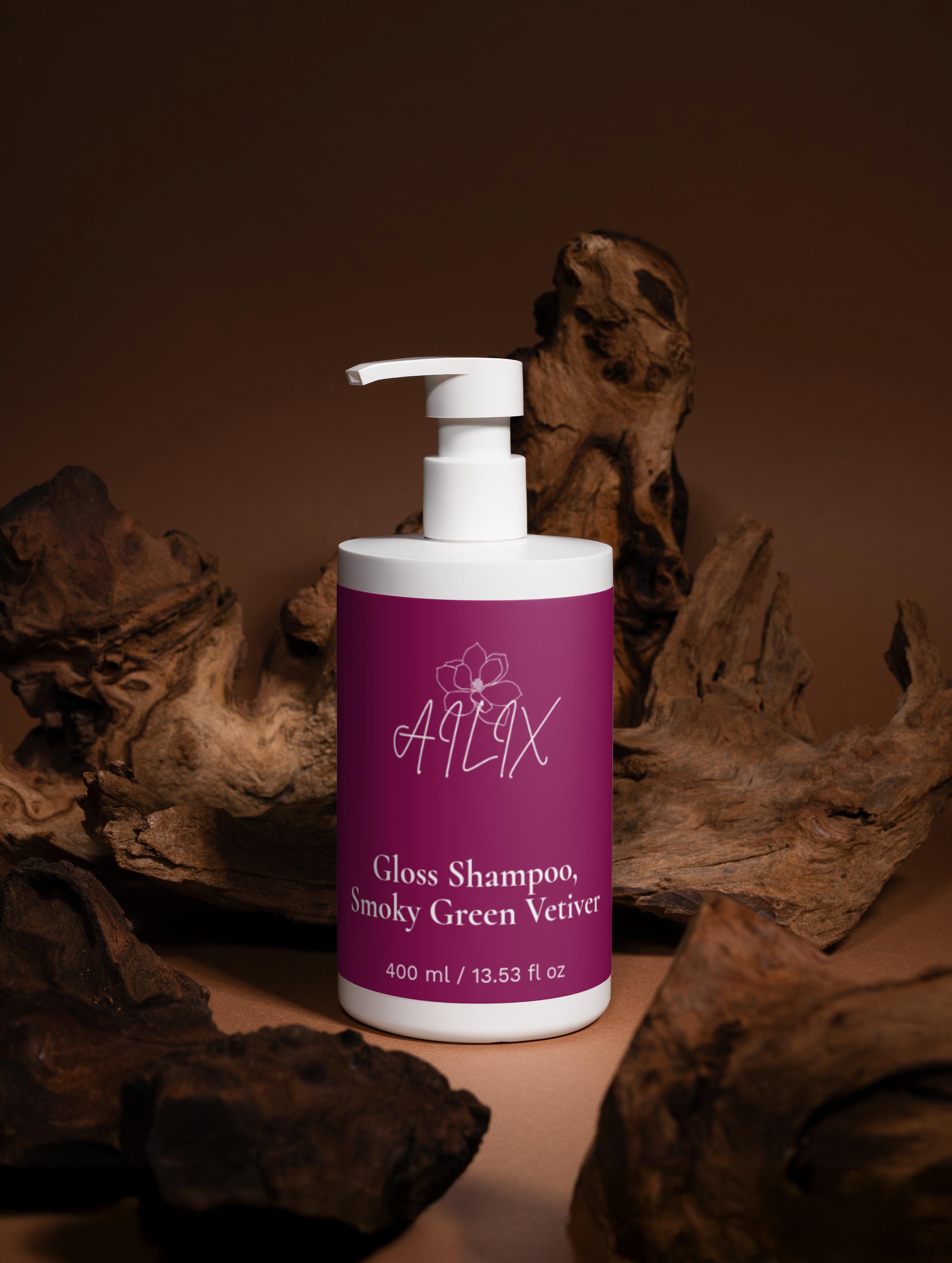 Gloss Shampoo, Smoky Green Vetiver